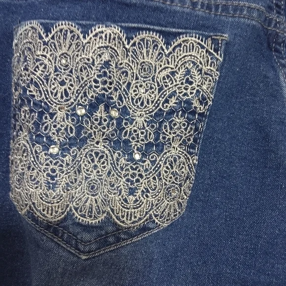 DKIN 10 EMBELLISHED skinny ankle jeans - Picture 6 of 8